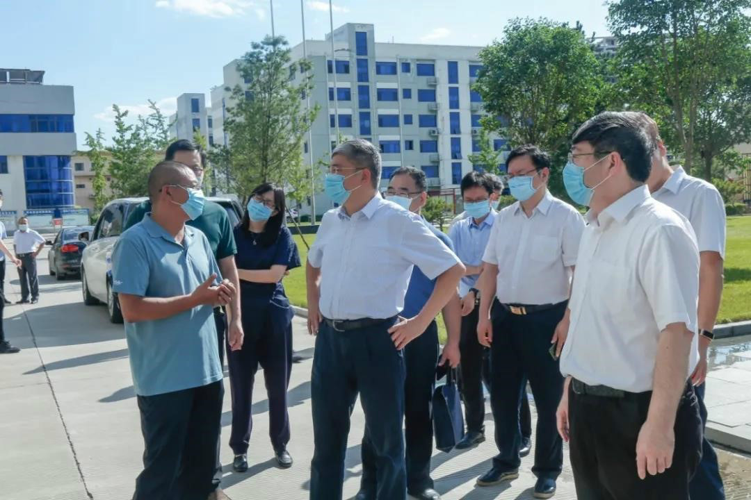 商务部自贸区港司领导莅临老哥稳论坛药业考察调研